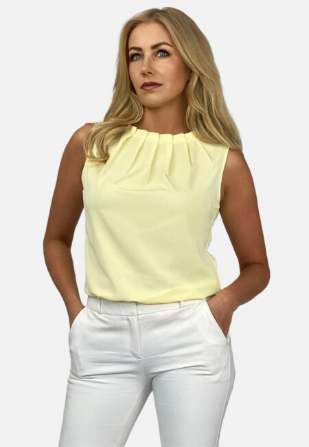 Top z zakładkami kolor Jasnożółty