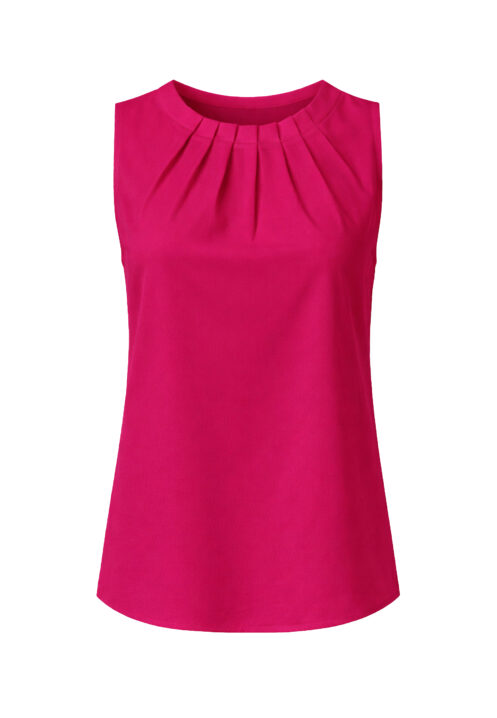 Top z zakładkami kolor Amarantowy