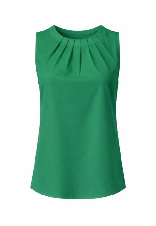 Top z zakładkami kolor Zielony